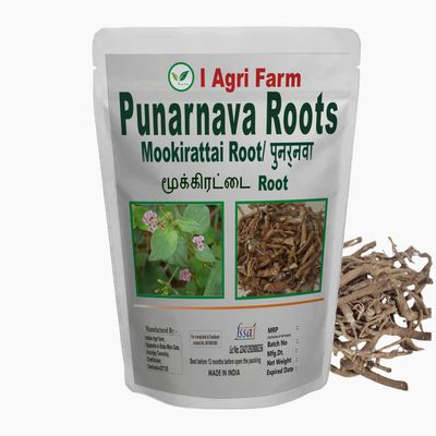 Iagrifarm Punarnava Root - 450 gram/Mookirattai Root/Raw Punarnava/Sathi Jadd/Jad Sathi