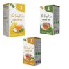 32 Baar Lemon & Tulsi & Ginger Tea Bag Combo | Herbal Infusion Tea Bags | Relaxing & Refreshing | 25 Tea Bags Each | Perfect for Stress Relief & Immunity Boost | All-Natural Ingredients view 1