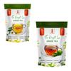 32 Baar Chamomile & Tulsi Flavoured Tea Combo | Herbal Infusion Green Tea Leaves | Relaxing & Refreshing | Perfect for Stress Relief & Immunity Boost | All-Natural Ingredients view 1