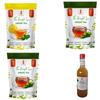 32 Baar Tulsi & Natural & Jasmine Flavoured Tea + Apple Cider Vinegar Combo | Green Tea & Organic Apple Cider Vinegar | Antioxidant-Rich view 1