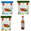 32 Baar Ginger & Jasmine & Turmeric Flavoured Tea + Apple Cider Vinegar Combo | Green Tea & Organic Apple Cider Vinegar | Antioxidant-Rich view 1