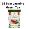 32 Baar Ginger & Jasmine & Turmeric Flavoured Tea + Apple Cider Vinegar Combo | Green Tea & Organic Apple Cider Vinegar | Antioxidant-Rich view 3
