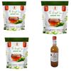 32 Baar Lemon & Ginger & Jasmine Flavoured Tea + Apple Cider Vinegar Combo | Green Tea & Organic Apple Cider Vinegar | Antioxidant-Rich view 1