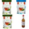 32 Baar Natural & Ginger & Jasmine Flavoured Tea + Apple Cider Vinegar Combo | Green Tea & Organic Apple Cider Vinegar | Antioxidant-Rich view 1