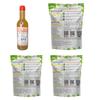 32 Baar Lemon & Natural & Ginger Flavoured Tea + Apple Cider Vinegar Combo | Green Tea & Organic Apple Cider Vinegar | Antioxidant-Rich view 2