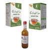 32 Baar Lemon & Tulsi Tea Bag + Apple Cider Vinegar Combo | Green Tea & Organic Apple Cider Vinegar | Antioxidant-Rich view 1