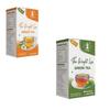 32 Baar Chamomile & Natural Tea Bag Combo | Herbal Infusion Tea Bags | Relaxing & Refreshing | 25 Tea Bags Each | Perfect for Stress Relief & Immunity Boost | All-Natural Ingredients view 1