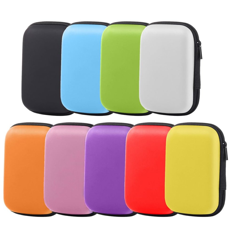 WISHNYMPH Fingertip Pulse Oximeter Carry Pouch Shockproof Protective Travel Storage Bag, 11.57.53.5cm, Purple