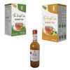32 Baar Natural & Ginger Tea Bag + Apple Cider Vinegar Combo | Green Tea & Organic Apple Cider Vinegar | Antioxidant-Rich view 1