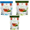32 Baar Ginger & Peppermint & Turmeric Flavoured Tea Combo | Herbal Infusion Green Tea Leaves | Relaxing & Refreshing | Perfect for Stress Relief & Immunity Boost | All-Natural Ingredients view 1