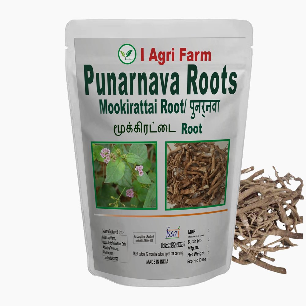 Iagrifarm Punarnava Root - 950 gram/Mookirattai Root/Raw Punarnava/Sathi Jadd/Jad Sathi