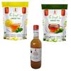 32 Baar Lemon & Peppermint Flavoured Tea + Apple Cider Vinegar Combo | Green Tea & Organic Apple Cider Vinegar | Antioxidant-Rich view 1