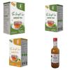32 Baar Natural & Tulsi & Ginger Tea Bag + Apple Cider Vinegar Combo | Green Tea & Organic Apple Cider Vinegar | Antioxidant-Rich view 1