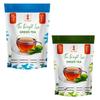 32 Baar Natural & Peppermint Flavoured Tea Combo | Herbal Infusion Green Tea Leaves | Relaxing & Refreshing | Perfect for Stress Relief & Immunity Boost | All-Natural Ingredients view 1