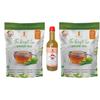 32 Baar Natural & Peppermint Flavoured Tea + Apple Cider Vinegar Combo | Green Tea & Organic Apple Cider Vinegar | Antioxidant-Rich view 1