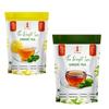 32 Baar Lemon & Jasmine Flavoured Tea Combo | Herbal Infusion Green Tea Leaves | Relaxing & Refreshing | Perfect for Stress Relief & Immunity Boost | All-Natural Ingredients view 1
