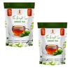 32 Baar Tulsi & Peppermint Flavoured Tea Combo | Herbal Infusion Green Tea Leaves | Relaxing & Refreshing | Perfect for Stress Relief & Immunity Boost | All-Natural Ingredients view 1