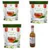 32 Baar Lemon & Ginger & Turmeric Flavoured Tea + Apple Cider Vinegar Combo | Green Tea & Organic Apple Cider Vinegar | Antioxidant-Rich view 1
