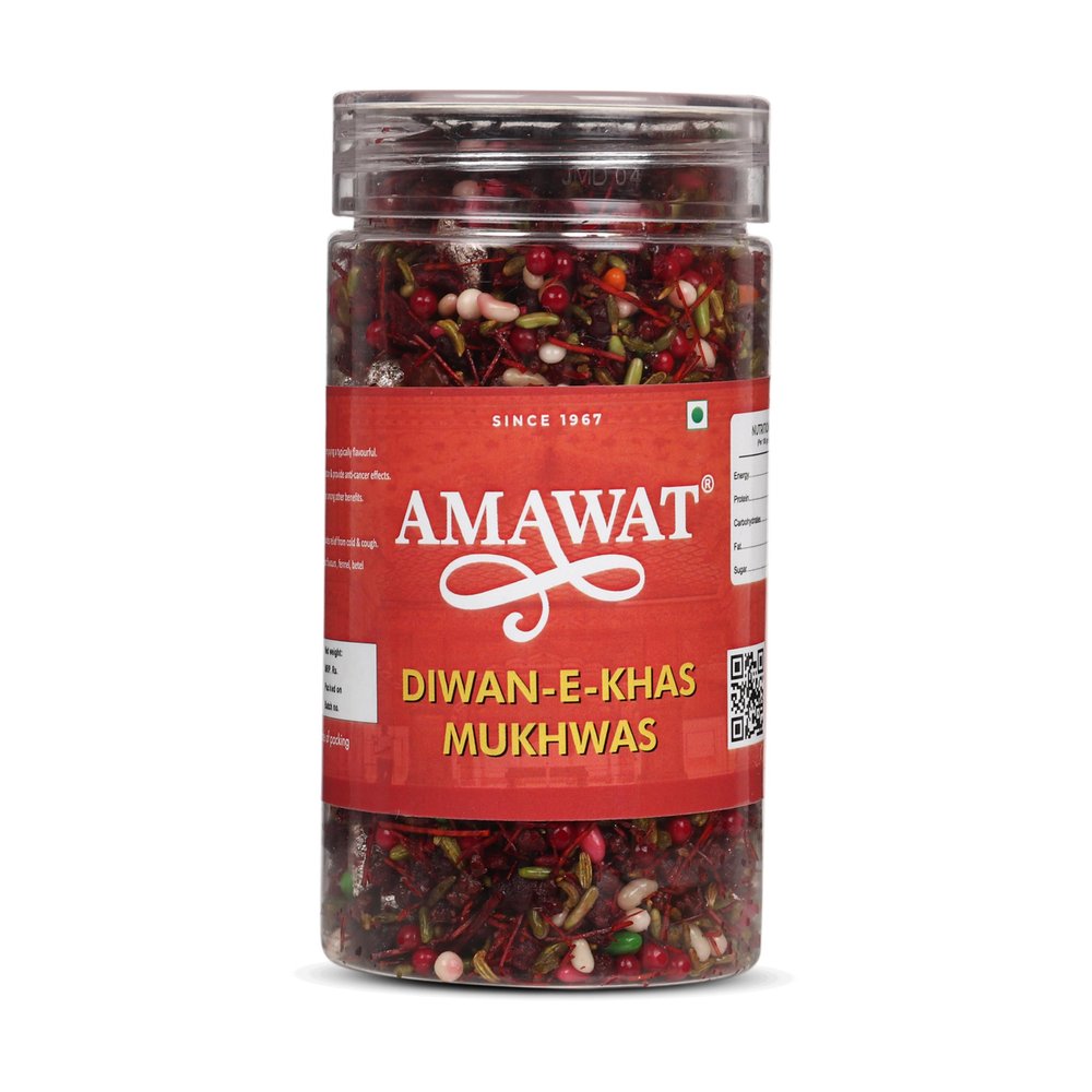 AMAWAT Mouth Freshener Diwan-E-Khas Mukhwas (150gm) - After Meal Digestive Mouth Freshener Mukhwas | Supari Mukhwas