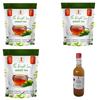 32 Baar Lemon & Natural & Turmeric Flavoured Tea + Apple Cider Vinegar Combo | Green Tea & Organic Apple Cider Vinegar | Antioxidant-Rich view 1