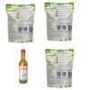 32 Baar Lemon & Peppermint & Jasmine Flavoured Tea + Apple Cider Vinegar Combo | Green Tea & Organic Apple Cider Vinegar | Antioxidant-Rich view 2