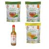 32 Baar Lemon & Natural & Peppermint Flavoured Tea + Apple Cider Vinegar Combo | Green Tea & Organic Apple Cider Vinegar | Antioxidant-Rich view 1
