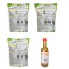 32 Baar Natural & Peppermint & Turmeric Flavoured Tea + Apple Cider Vinegar Combo | Green Tea & Organic Apple Cider Vinegar | Antioxidant-Rich view 2