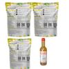 32 Baar Ginger & Peppermint & Turmeric Flavoured Tea + Apple Cider Vinegar Combo | Green Tea & Organic Apple Cider Vinegar | Antioxidant-Rich view 2