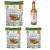 32 Baar Tulsi & Peppermint & Turmeric Flavoured Tea + Apple Cider Vinegar Combo | Green Tea & Organic Apple Cider Vinegar | Antioxidant-Rich view 1