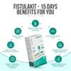 Healing Hands FistulaKit Post-Op Anal Fistula Care Kit 15 Days, AnoSpray + Turmocin Plus + Anoac-H + ConstacTab, Patented Plant Based Anal Fistula Solution, Clinically Proven, Herbal & Natural view 2