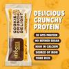 STROOM Asia's First Centre Filled Protein Bars | 20g Protein (5 Bars, 63 Grams Each) | Cookie Crunch Delight | Helps in Muscle Growth & Repair | Fibre Rich | No Added Sugar view 2