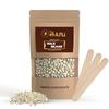 BAFLI Activated Charcoal Hard Wax Beans Depilatory Wax (100gm, White) view 1