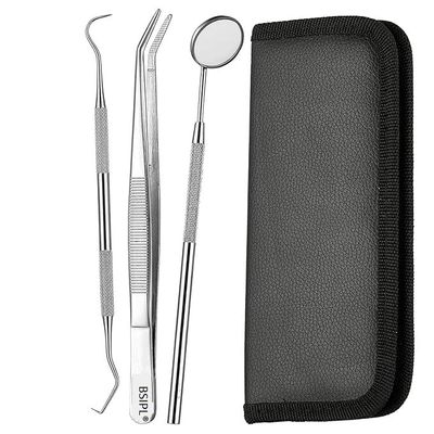 BSIPL 3 Pcs Pmt Set Hygiene Teeth Cleaning Tool Easy Flossing To Teeth 3pcs Dental Kit with Zipper Case for Safety & Storage Pack Of 1 Set