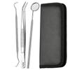 BSIPL 3 Pcs Pmt Set Hygiene Teeth Cleaning Tool Easy Flossing To Teeth 3pcs Dental Kit with Zipper Case for Safety & Storage Pack Of 1 Set view 1