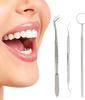 BSIPL 3 Pcs Pmt Set Hygiene Teeth Cleaning Tool Easy Flossing To Teeth 3pcs Dental Kit with Zipper Case for Safety & Storage Pack Of 1 Set view 3