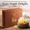 ASHA Sweets Premium Handcrafted Soan Papdi-500gm|Authentic Indian Mithao Made with Pure Ghee & DryFruits|Exclusive Sweets Gift Box for Any Occasion & Celebration|Delicious & Healthy Dessert|Pack of 1 view 2