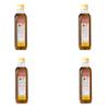 AKSHAYA Wood Cold Pressed Castor Oil | Vanta Aamudamu Tel | Traditional Wooden Extraction for Hair Massage Skin Care Cooking | Natural Edible Oil | Plastic Jar | 500ml Each | Pack of 4 view 1