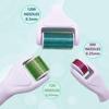 4 in 1 Derma Roller Microneedling Kit - Micro Needle Microdermabrasion Roller for Skin Repair, Face, Hair & Beard Growth | Reduces Acne Scars - 3 Replaceable Heads (4 In 1 Derma Roller) view 3