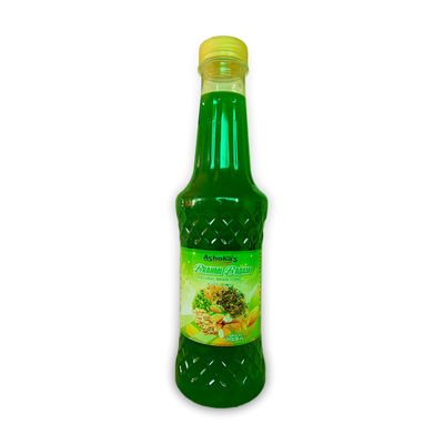 Ashoka's Lion Brand Pure Brahmi Badam Dry Fruit Syrup Sharbat, Instant Refreshing Summer Drink, 750ml