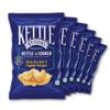 Kettle Studio | Kettle-Cooked Potato Chips Rock Sea Salt & English Vinegar | Thick Cut, Crunchy, Gluten-Free Snack | Party & Movie Night Snacks | 120g Pack of 6 view 1
