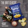 Kettle Studio | Kettle-Cooked Potato Chips Rock Sea Salt & English Vinegar | Thick Cut, Crunchy, Gluten-Free Snack | Party & Movie Night Snacks | 120g Pack of 6 view 4