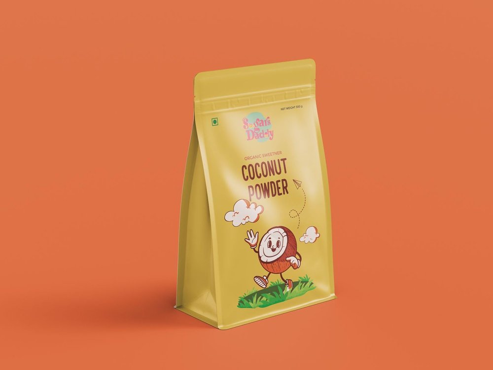 Sugar's Daddy Coconut Sugar Powder - Low Glycemic, Natural Sweetener, 1:1 Sugar Substitute, Keto-Friendly, Non-GMO, and Vegan-Friendly