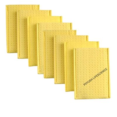 Piyush Lifescience | Sponge Cover for Carbon Electrode for Electrotherapy Device 7cm x 8cm, Set of (8 PCS)