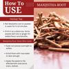 Brijbooti Manjistha Root - 50g | Manjistha Root Sticks | for Eating | Majith, Indian Madder, Manjishtha, Manjishta, Manjishta, Manjista | FSSAI, GMP, ISO Certified view 3