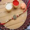 SFU E Com White Castle Chocolate Chips Delights And Designer Om Rakhi | Rakhi Gift For Brother | 08 view 2