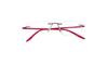 Visionary Progressive Reading Glasses Antiglare Blue Cut for Men and Women | Pink, Red, Black, Yellow, and Blue Medium Size 47-18-138 (Pink, 1.75) view 3