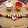 SFU E Com Pearl Ganesha Rakhi And Premium Cookies For Children | Rakhi Gift For Brother | Rakhi Chocolate Gift | 037 view 2