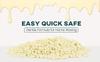 MKSL 500 Grm White Chocolate Hard Wax Bean Strapless Pain Relief Bean Wax for Ultra Smooth Hair Removal for Womens, Girls & College Guys view 2