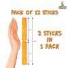 Skippi Cornsticks Korean Snacks Combo - No Palm Oil Snacks | All in One Namkeen Snacks | Gluten Free Snacks Combo 4 flavours (3 Sweet Puffcorn, 3 Magic Masala, 3 Tangy Tomato & 3 Thai Chilli) 2 Pack view 4