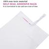 ROYAL PARIS Self Adhesive Resealable Pouch (50 Pouches - 4X5 Inches) White Background Plastic/Polythene BOPP,Seal King Bag,Cellophane bags | Pouches for Jewelry,Packing,Storage (4x5 Inches) view 3
